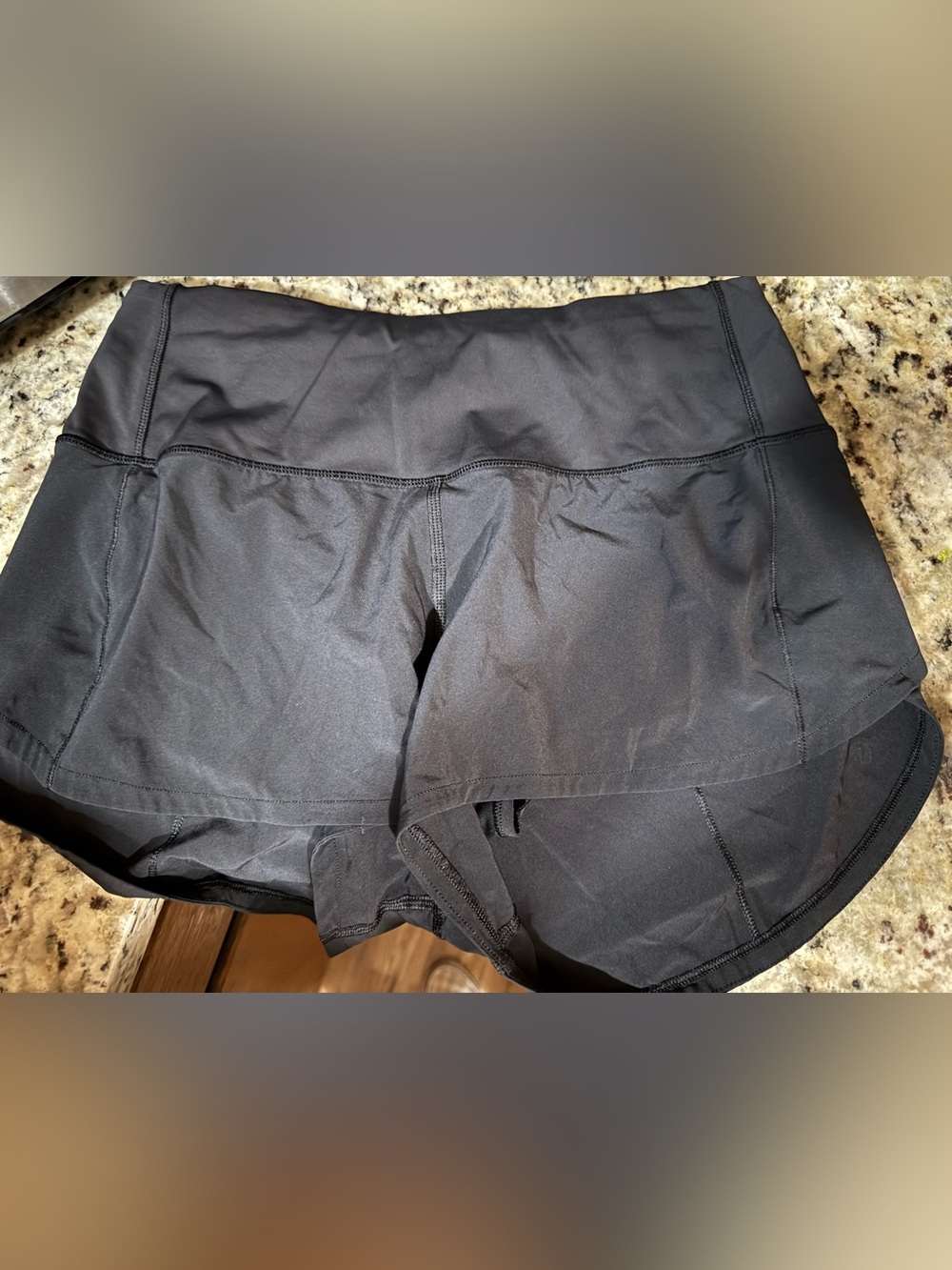 lululemon athletica Black Lightweight Running Shorts